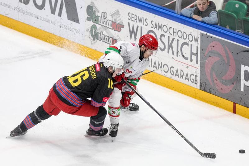 Ice Hockey. Tauron Hokej Liga. ECB Zaglebie Sosnowiec - BS Polonia Bytom. 01.03.2026