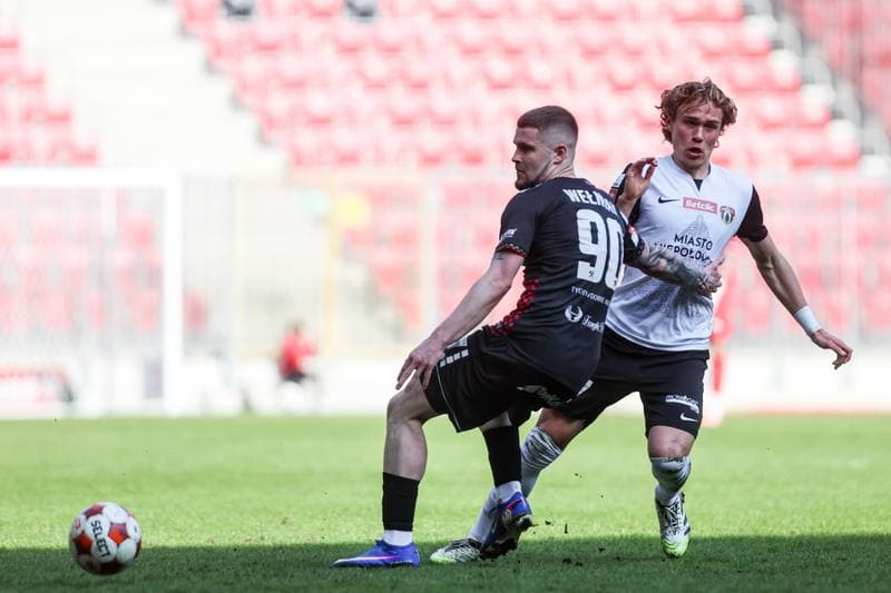 Football. Betclic I liga. GKS Tychy - Puszcza Niepolomice. 01.03.2026