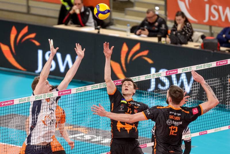 Volleyball. PlusLiga. JSW Jastrzebski Wegiel - Barkom Kazany Lwow. 26.02.2026
