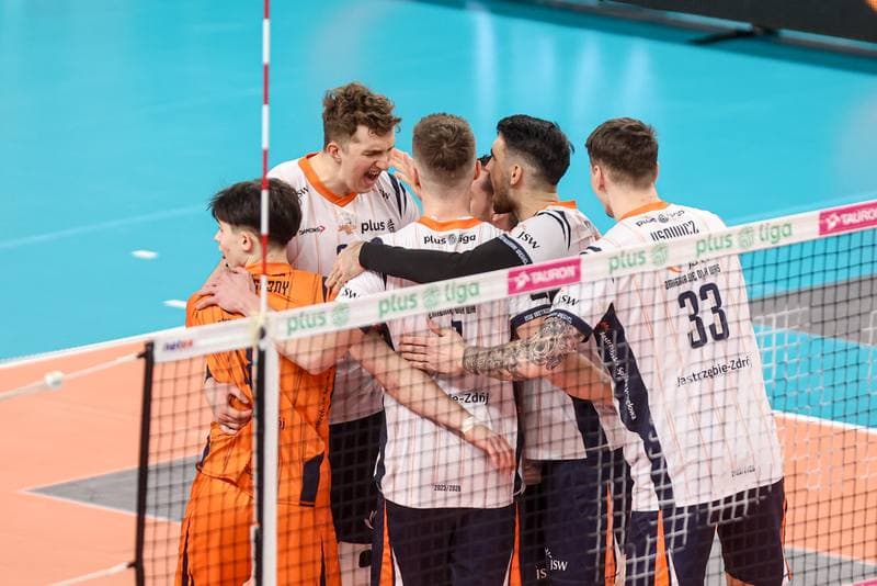 Volleyball. PlusLiga. JSW Jastrzebski Wegiel - Barkom Kazany Lwow. 26.02.2026