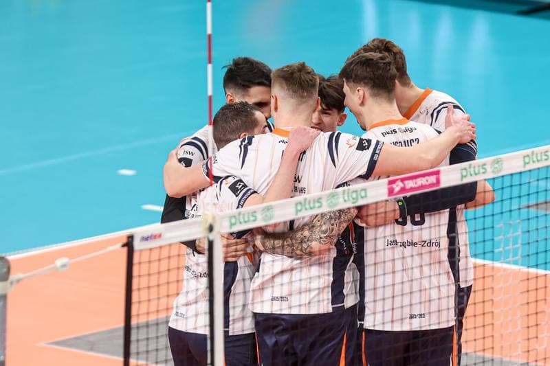 Volleyball. PlusLiga. JSW Jastrzebski Wegiel - Barkom Kazany Lwow. 26.02.2026