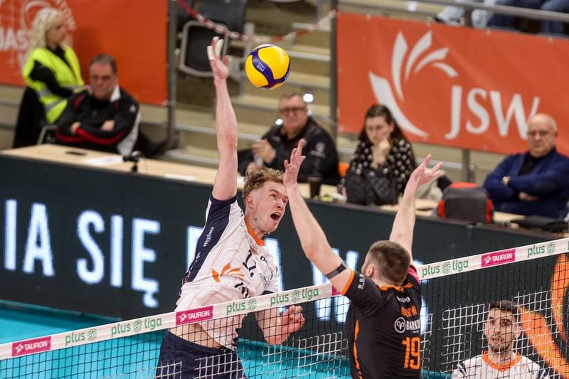 Volleyball. PlusLiga. JSW Jastrzebski Wegiel - Barkom Kazany Lwow. 26.02.2026
