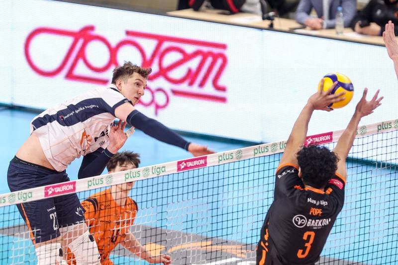 Volleyball. PlusLiga. JSW Jastrzebski Wegiel - Barkom Kazany Lwow. 26.02.2026