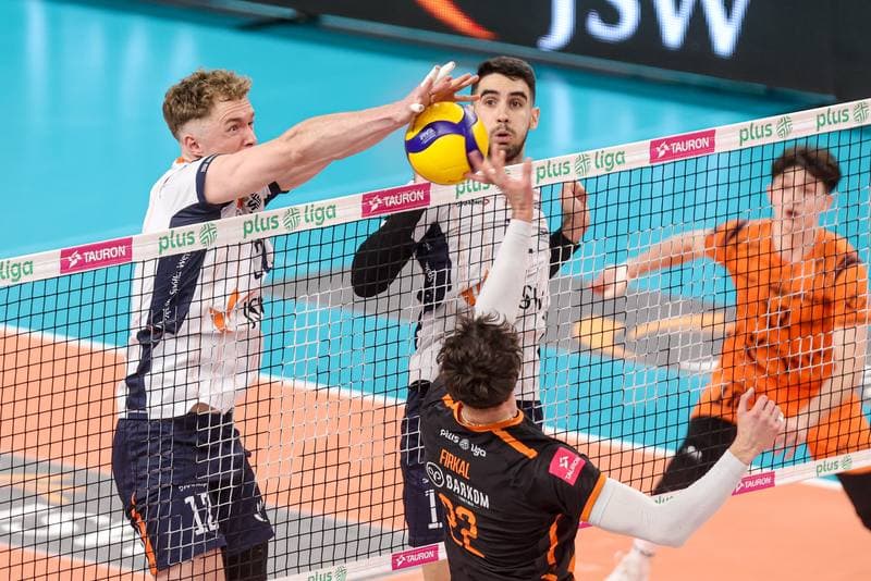 Volleyball. PlusLiga. JSW Jastrzebski Wegiel - Barkom Kazany Lwow. 26.02.2026