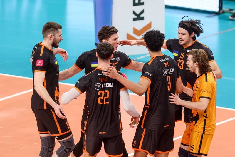 Volleyball. PlusLiga. JSW Jastrzebski Wegiel - Barkom Kazany Lwow. 26.02.2026