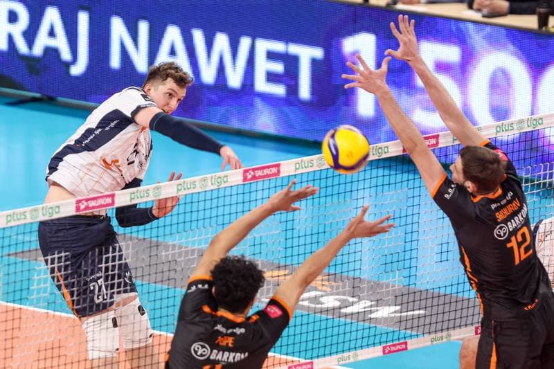 Volleyball. PlusLiga. JSW Jastrzebski Wegiel - Barkom Kazany Lwow. 26.02.2026