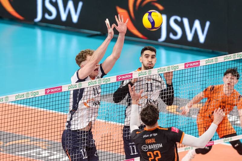Volleyball. PlusLiga. JSW Jastrzebski Wegiel - Barkom Kazany Lwow. 26.02.2026