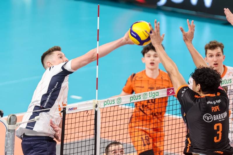 Volleyball. PlusLiga. JSW Jastrzebski Wegiel - Barkom Kazany Lwow. 26.02.2026
