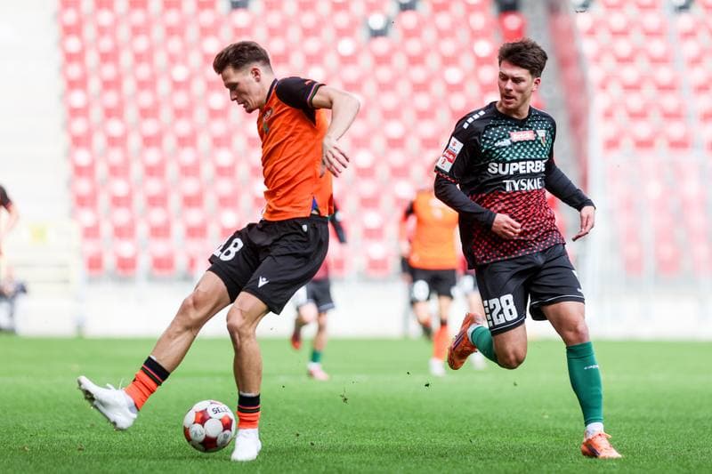 Football. Betclic I liga. GKS Tychy - Chrobry Glogow. 26.10.2025