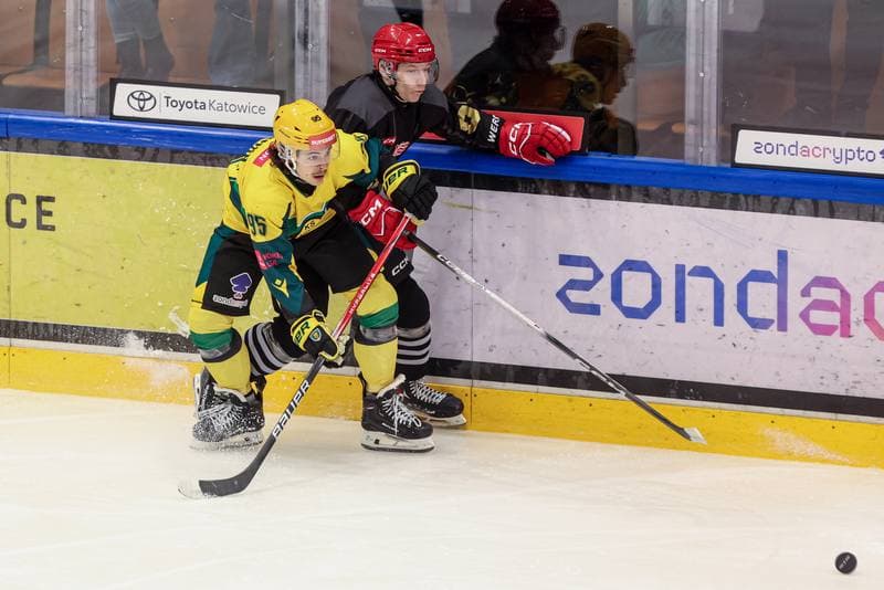 Ice Hockey. Tauron Hokej Liga. GKS Katowice - Comarch Cracovia. 26.10.2025