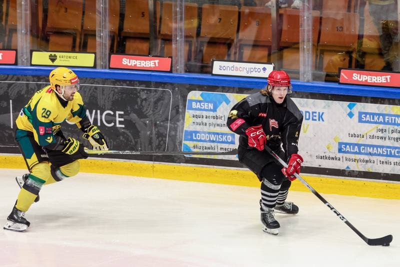 Ice Hockey. Tauron Hokej Liga. GKS Katowice - Comarch Cracovia. 26.10.2025