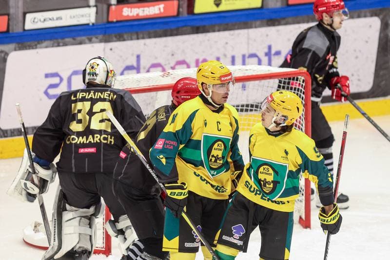 Ice Hockey. Tauron Hokej Liga. GKS Katowice - Comarch Cracovia. 26.10.2025