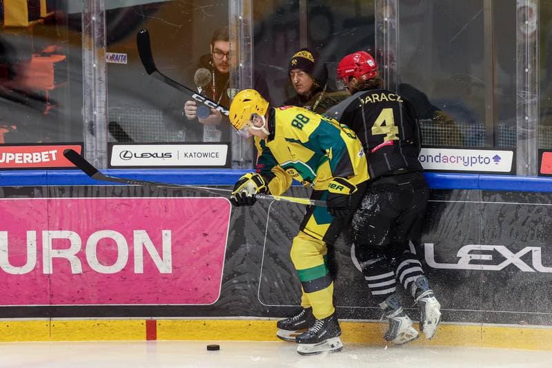 Ice Hockey. Tauron Hokej Liga. GKS Katowice - Comarch Cracovia. 26.10.2025