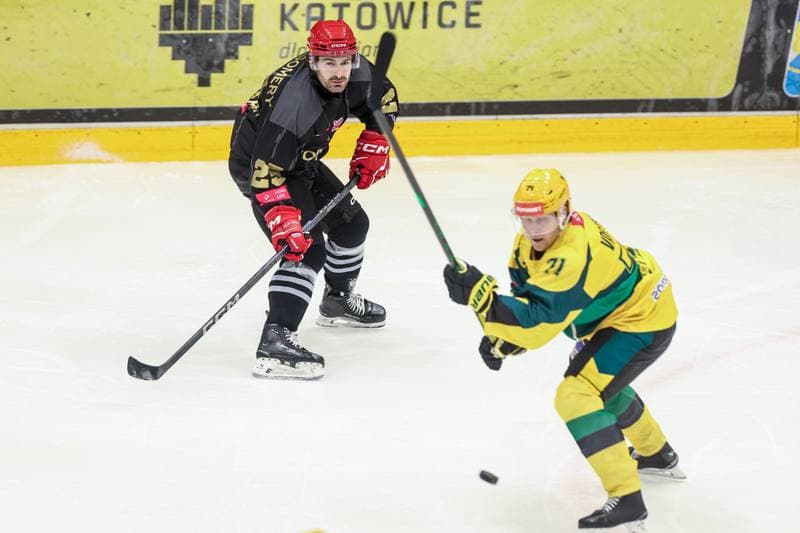 Ice Hockey. Tauron Hokej Liga. GKS Katowice - Comarch Cracovia. 26.10.2025