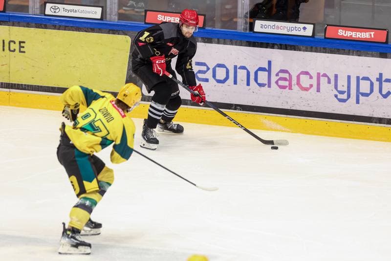 Ice Hockey. Tauron Hokej Liga. GKS Katowice - Comarch Cracovia. 26.10.2025