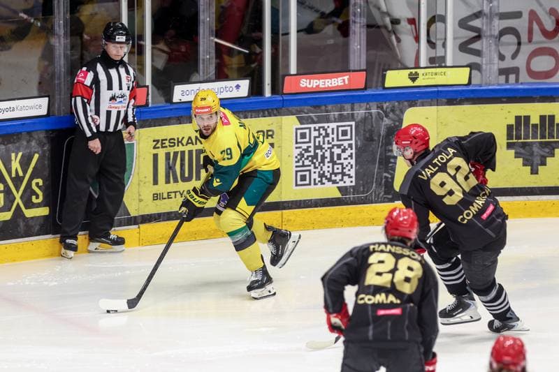 Ice Hockey. Tauron Hokej Liga. GKS Katowice - Comarch Cracovia. 26.10.2025