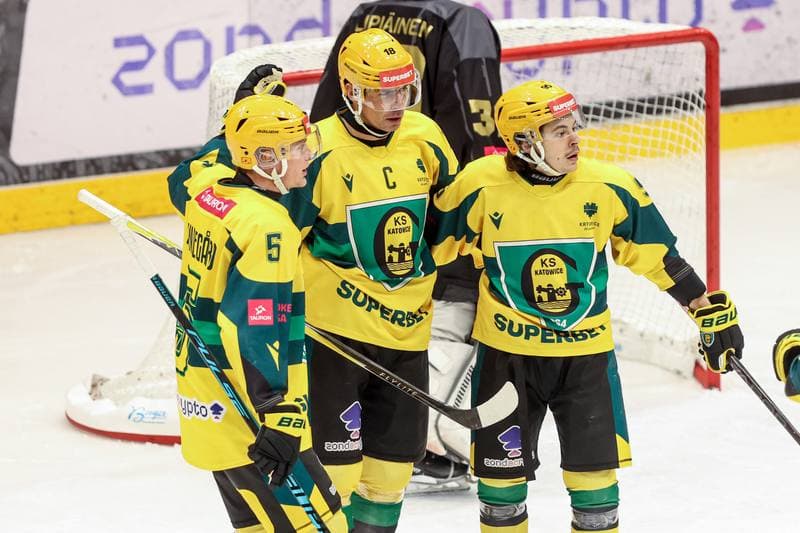 Ice Hockey. Tauron Hokej Liga. GKS Katowice - Comarch Cracovia. 26.10.2025