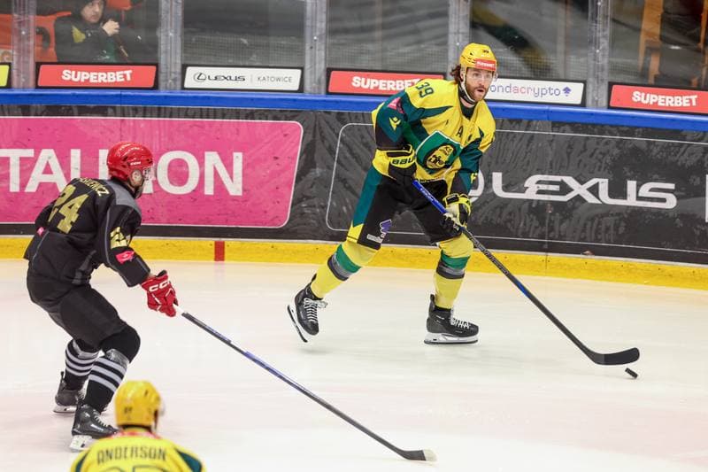 Ice Hockey. Tauron Hokej Liga. GKS Katowice - Comarch Cracovia. 26.10.2025
