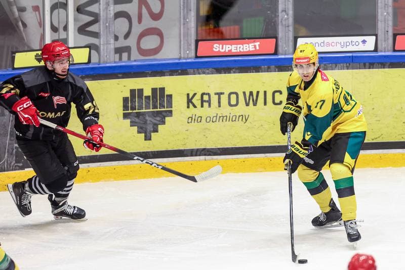 Ice Hockey. Tauron Hokej Liga. GKS Katowice - Comarch Cracovia. 26.10.2025