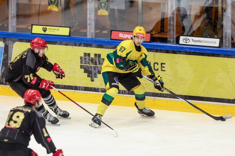 Ice Hockey. Tauron Hokej Liga. GKS Katowice - Comarch Cracovia. 26.10.2025