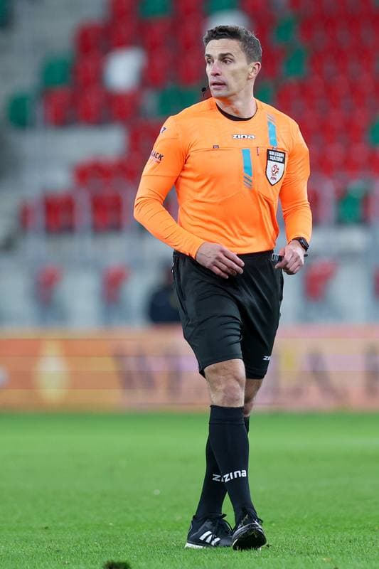 Football. Betclic I liga. Wieczysta Krakow - Pogon Grodzisk Mazowiecki. 27.10.2025