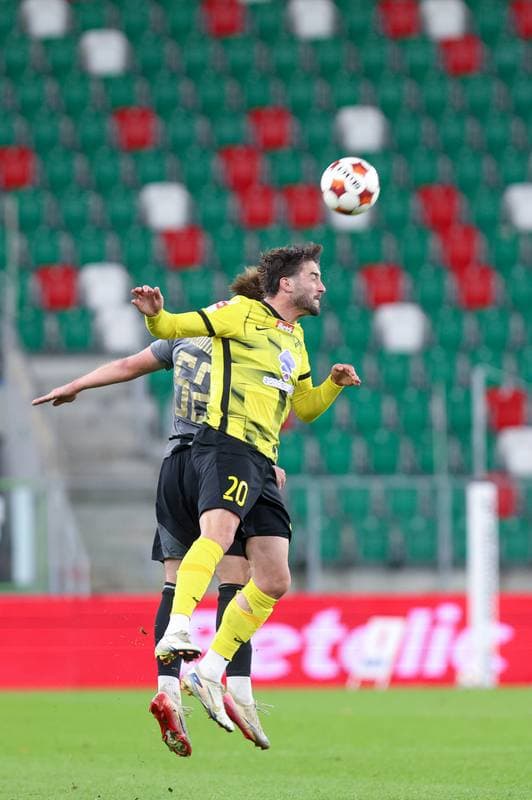 Football. Betclic I liga. Wieczysta Krakow - Pogon Grodzisk Mazowiecki. 27.10.2025