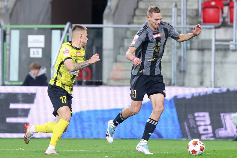 Football. Betclic I liga. Wieczysta Krakow - Pogon Grodzisk Mazowiecki. 27.10.2025