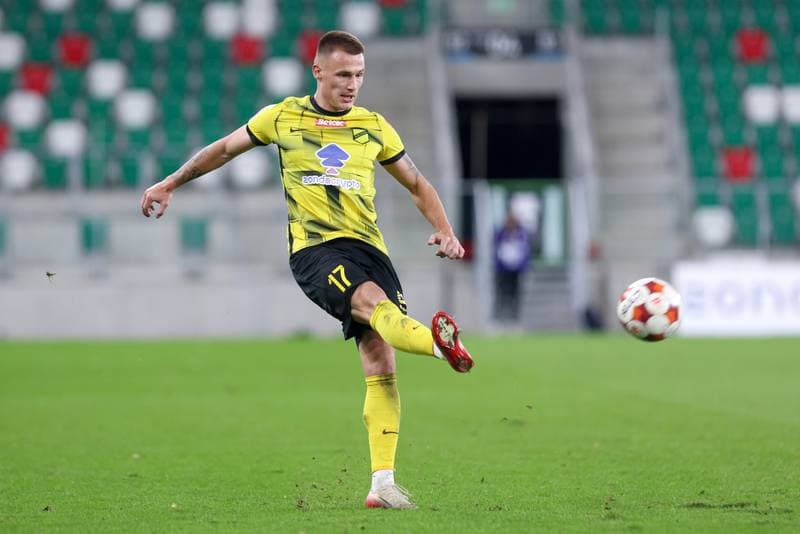 Football. Betclic I liga. Wieczysta Krakow - Pogon Grodzisk Mazowiecki. 27.10.2025