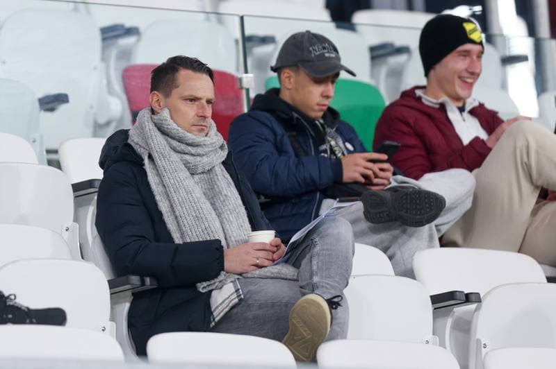 Football. Betclic I liga. Wieczysta Krakow - Pogon Grodzisk Mazowiecki. 27.10.2025