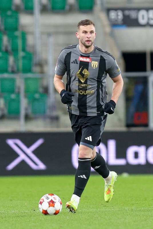 Football. Betclic I liga. Wieczysta Krakow - Pogon Grodzisk Mazowiecki. 27.10.2025
