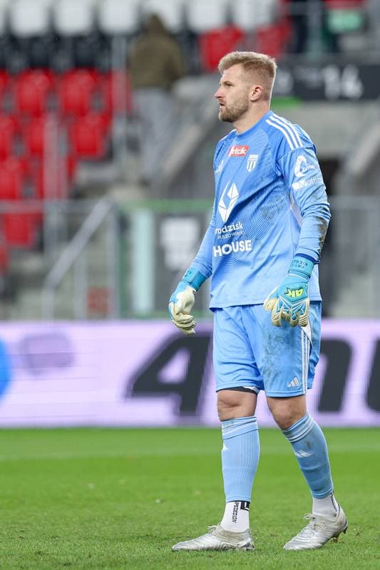 Football. Betclic I liga. Wieczysta Krakow - Pogon Grodzisk Mazowiecki. 27.10.2025