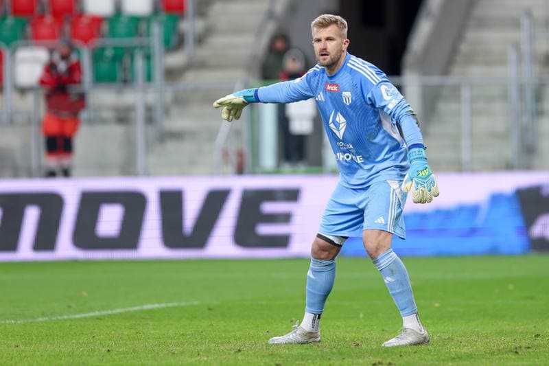 Football. Betclic I liga. Wieczysta Krakow - Pogon Grodzisk Mazowiecki. 27.10.2025