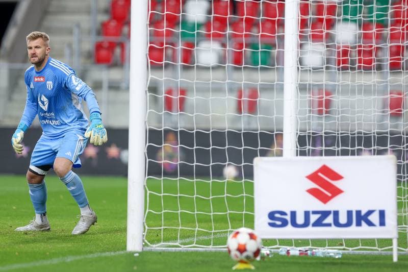 Football. Betclic I liga. Wieczysta Krakow - Pogon Grodzisk Mazowiecki. 27.10.2025