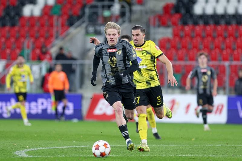 Football. Betclic I liga. Wieczysta Krakow - Pogon Grodzisk Mazowiecki. 27.10.2025