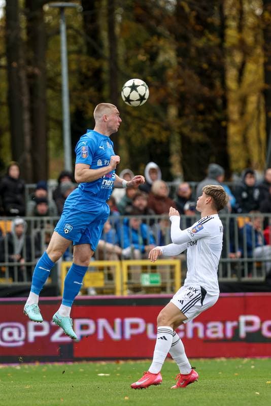 Football. STS Puchar Polski. LKS Goczalkowice Zdroj - Polonia Bytom. 28.10.2025