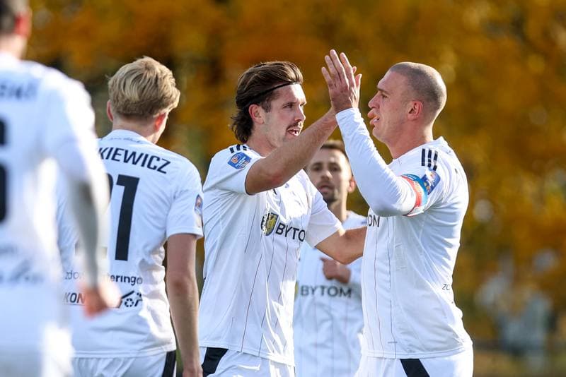 Football. STS Puchar Polski. LKS Goczalkowice Zdroj - Polonia Bytom. 28.10.2025