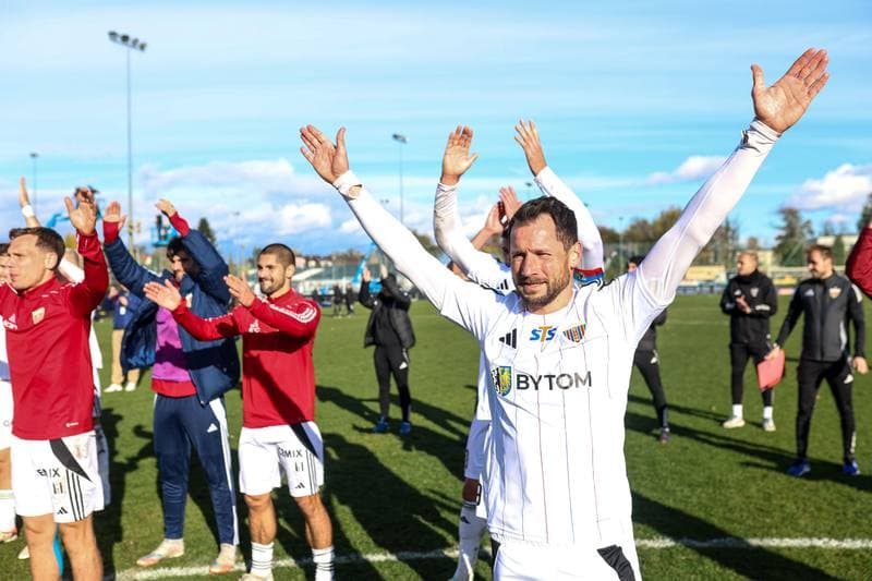 Football. STS Puchar Polski. LKS Goczalkowice Zdroj - Polonia Bytom. 28.10.2025