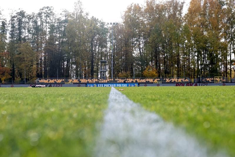 Football. STS Puchar Polski. LKS Goczalkowice Zdroj - Polonia Bytom. 28.10.2025