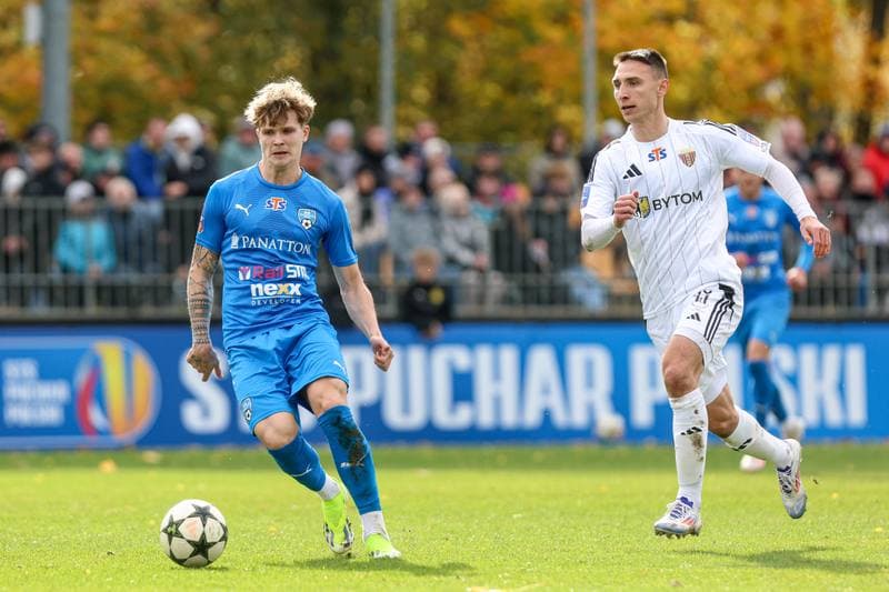 Football. STS Puchar Polski. LKS Goczalkowice Zdroj - Polonia Bytom. 28.10.2025