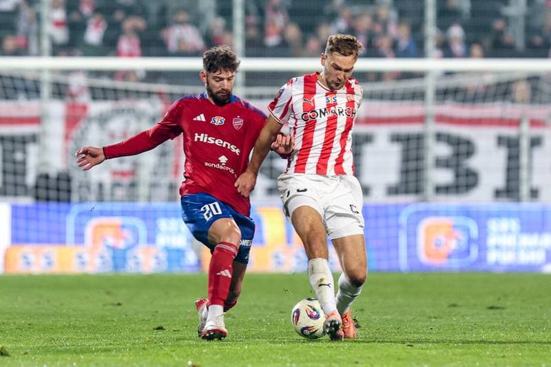 Football. STS Puchar Polski. Rakow Czestochowa - Cracovia Krakow. 29.10.2025