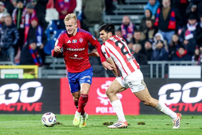 Football. STS Puchar Polski. Rakow Czestochowa - Cracovia Krakow. 29.10.2025