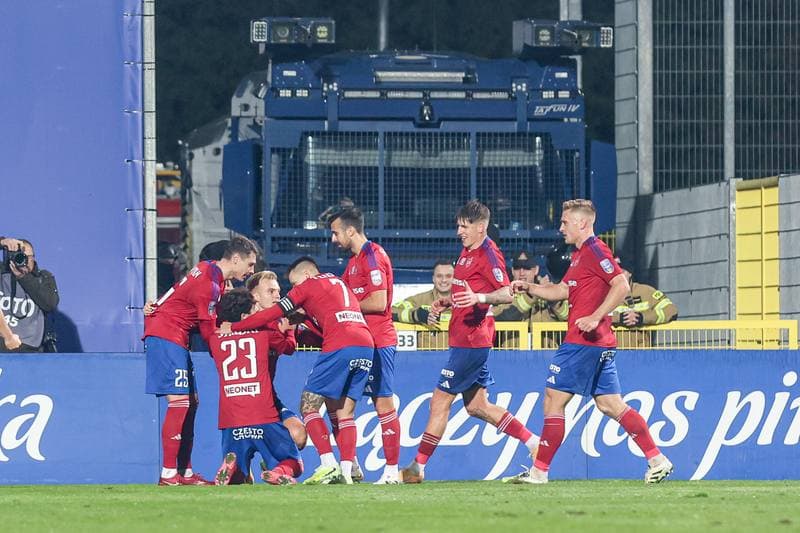 Football. STS Puchar Polski. Rakow Czestochowa - Cracovia Krakow. 29.10.2025