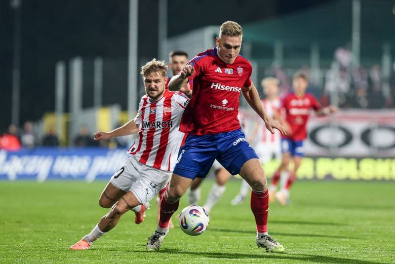 Football. STS Puchar Polski. Rakow Czestochowa - Cracovia Krakow. 29.10.2025