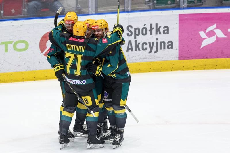 Ice Hockey. Tauron Hokej Liga. ECB Zaglebie Sosnowiec - GKS Katowice. 31.10.2025