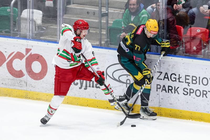 Ice Hockey. Tauron Hokej Liga. ECB Zaglebie Sosnowiec - GKS Katowice. 31.10.2025