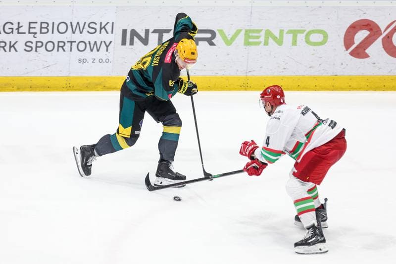 Ice Hockey. Tauron Hokej Liga. ECB Zaglebie Sosnowiec - GKS Katowice. 31.10.2025