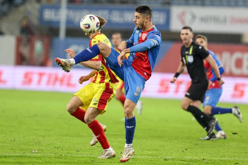 Football. PKO BP Ekstraklasa. Piast Gliwice - Korona Kielce. 31.10.2025