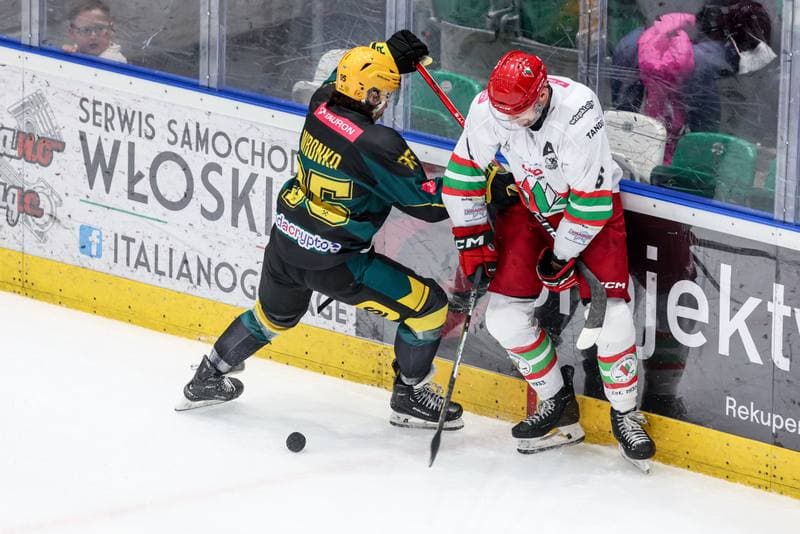 Ice Hockey. Tauron Hokej Liga. ECB Zaglebie Sosnowiec - GKS Katowice. 31.10.2025