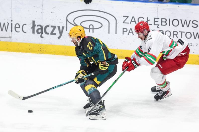 Ice Hockey. Tauron Hokej Liga. ECB Zaglebie Sosnowiec - GKS Katowice. 31.10.2025