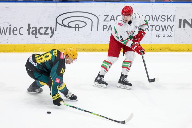 Ice Hockey. Tauron Hokej Liga. ECB Zaglebie Sosnowiec - GKS Katowice. 31.10.2025